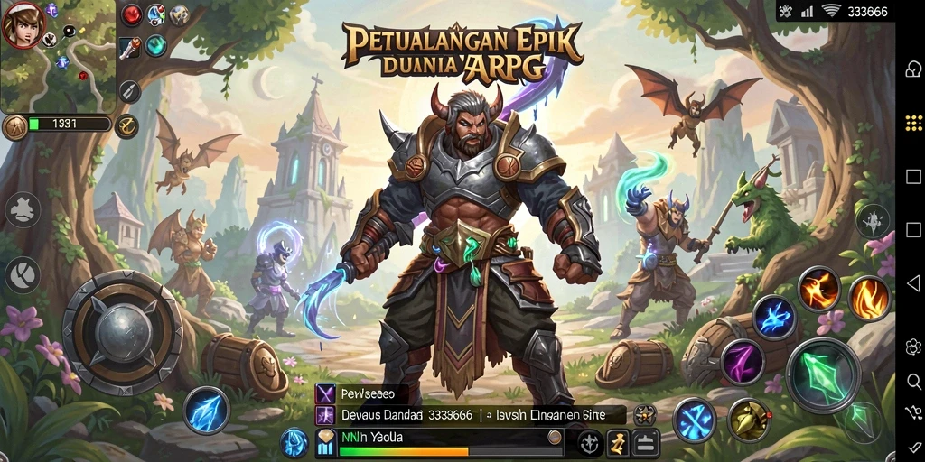 Screenshot gameplay 333666 yang menunjukkan aksi seru dan petualangan.