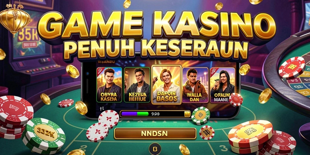 Tampilan gameplay seru di 33ZK dengan berbagai pilihan permainan Kasino.