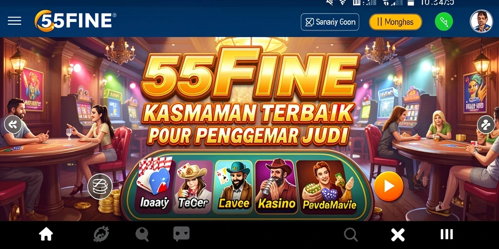 Tampilan menarik dari gameplay 55FIVE yang mengasyikkan.