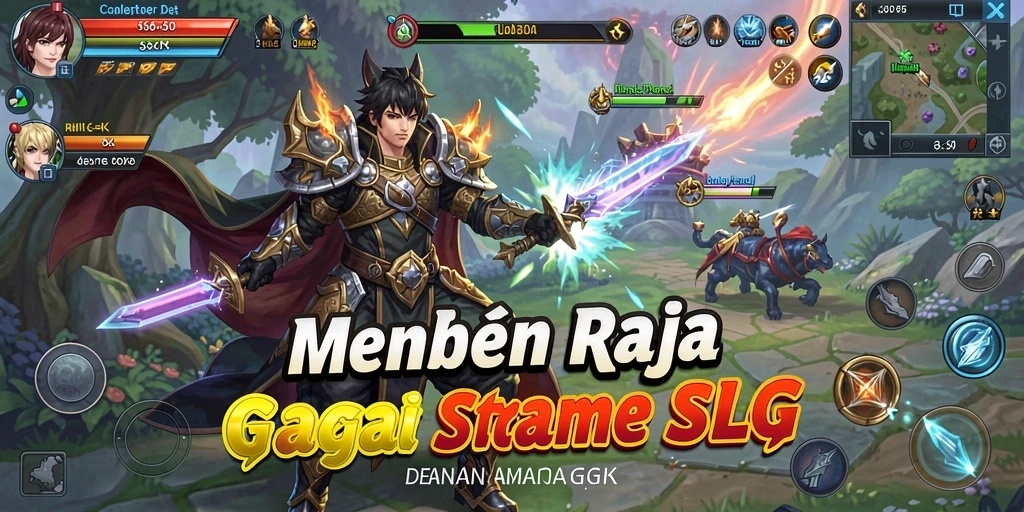 Tampilan gameplay SLG yang epik dalam 66K.