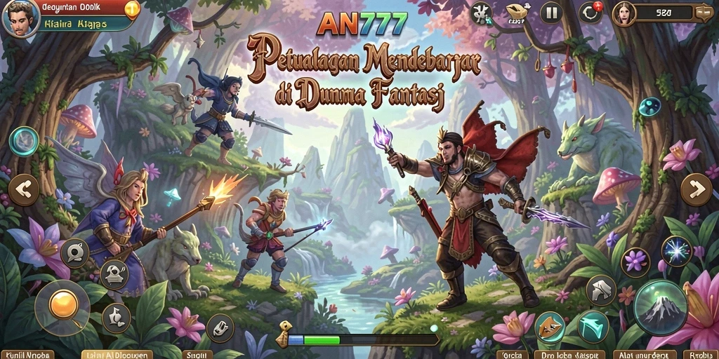 Gameplay AN777 yang menegangkan dan memukau dalam dunia petualangan.
