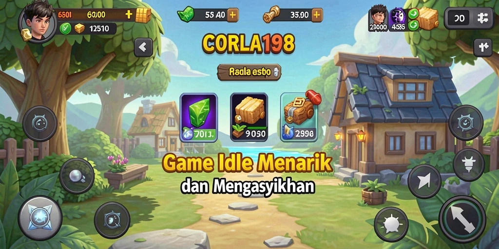 Tampilan gameplay <strong>CORLA188</strong> yang menarik dan santai.