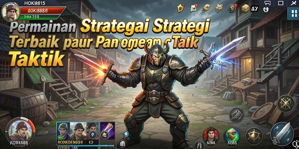 Tampilan gameplay menegangkan HOKI8815 dengan strategi yang mendebarkan.