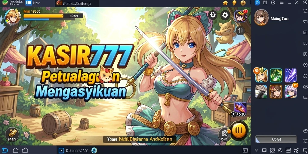 Tangkapan layar KASIR777 menampilkan aksi seru dalam dunia Anime.