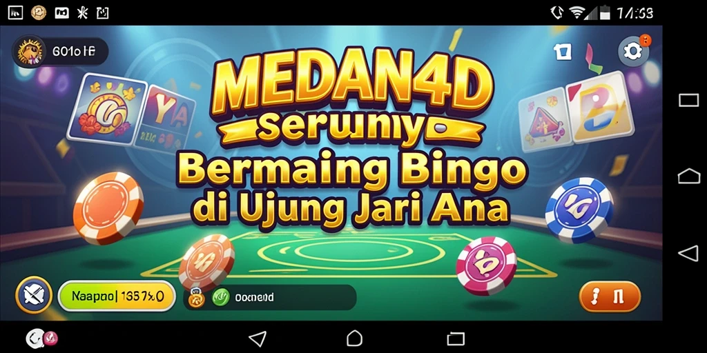 Tampilan gameplay seru di MEDAN4D dengan Bingo yang menegangkan.