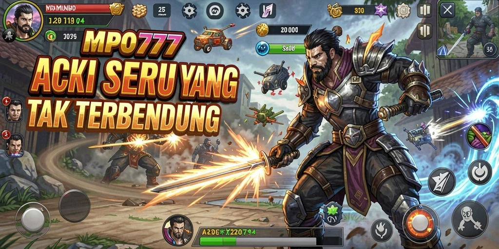 Gameplay MPO777 menampilkan aksi seru dan pertarungan menegangkan.