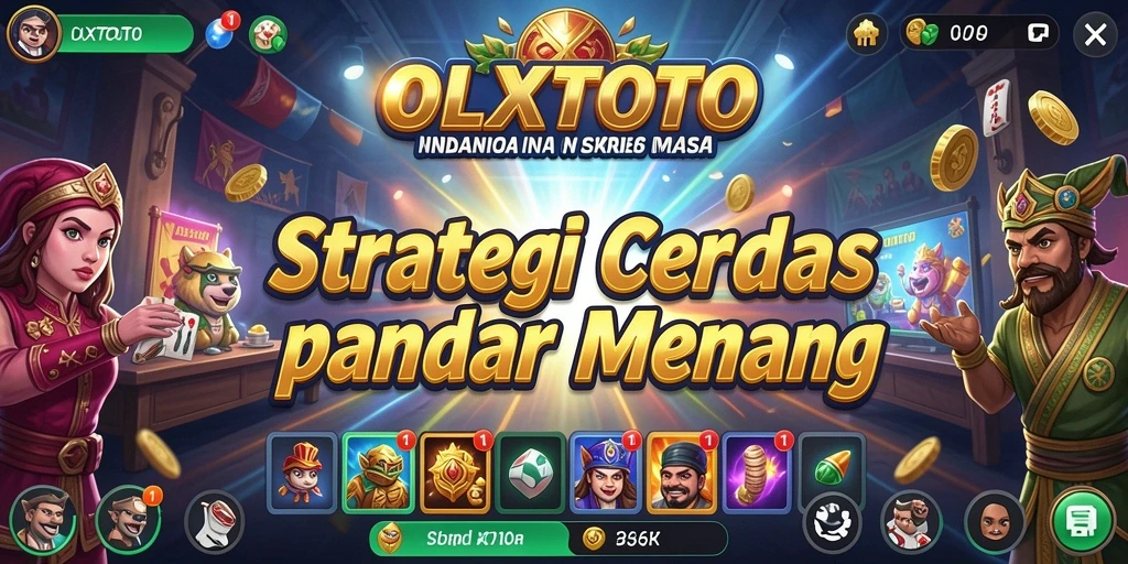 Tangkapan layar gameplay OLXTOTO menampilkan pertempuran strategis yang mendebarkan.