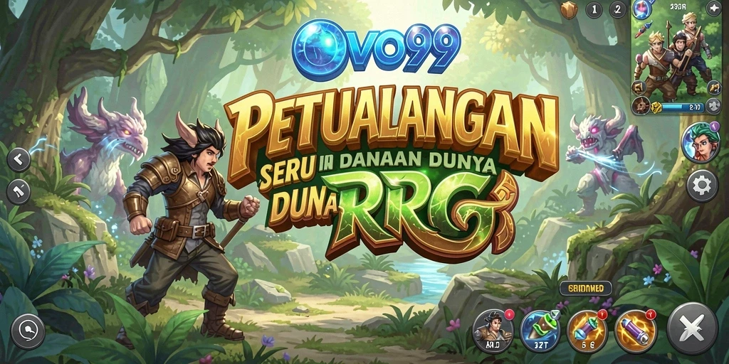 Tampilan gameplay OVO99 yang menampilkan pertarungan seru dan grafik menawan.