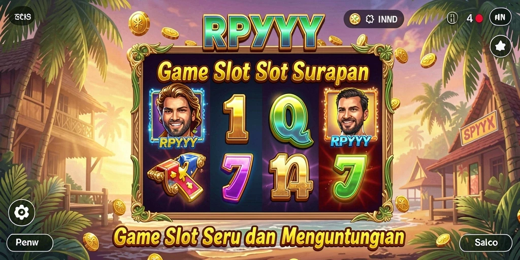 Screenshot RPYYY menunjukkan gameplay menarik dari mesin slot yang penuh warna.