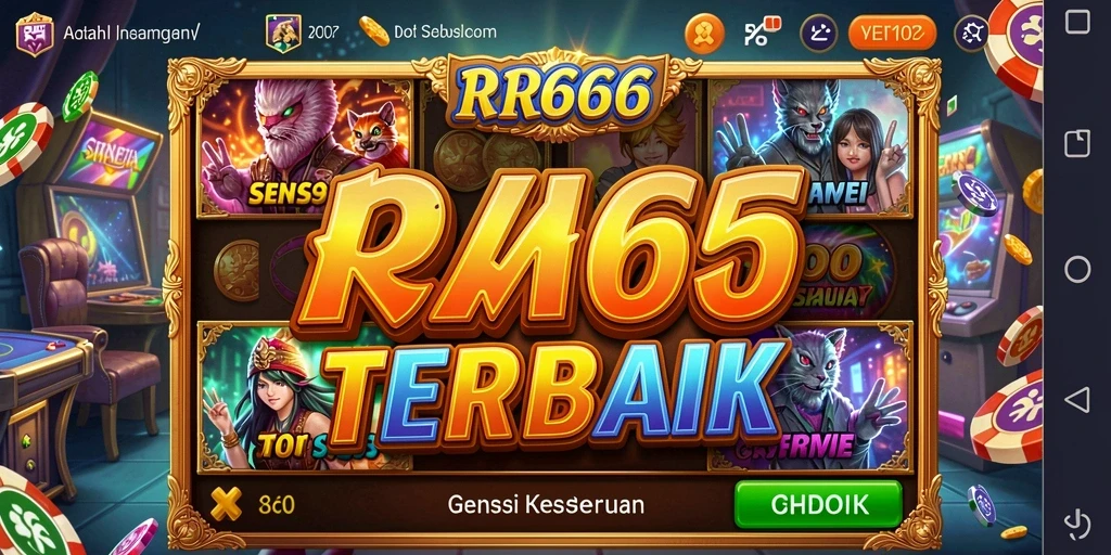 Tampilan grafis menarik dari gameplay Slot RR666.