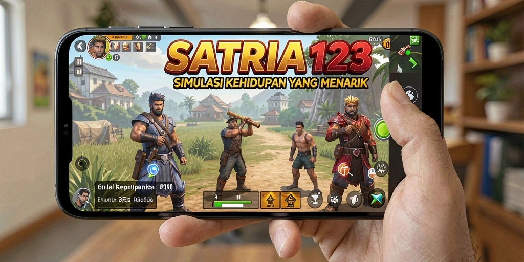 Tampilan gameplay SATRIA123 yang menarik dan interaktif.