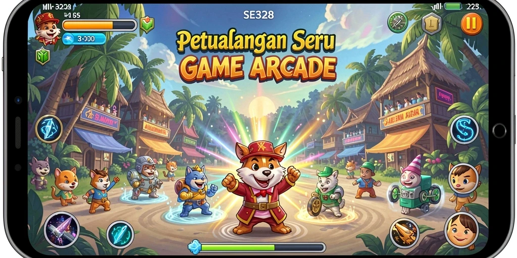 Tampilan menarik dari gameplay SE328 dengan berbagai tantangan seru.