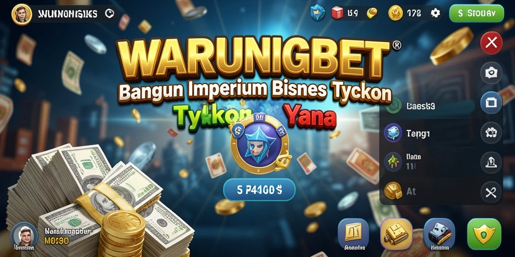 Tampilan gameplay menarik dan strategi bisnis yang menantang.