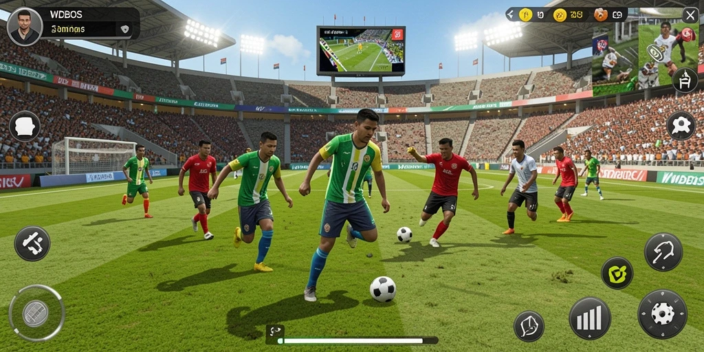 Screenshot gameplay WDBOS yang menarik dan penuh aksi.