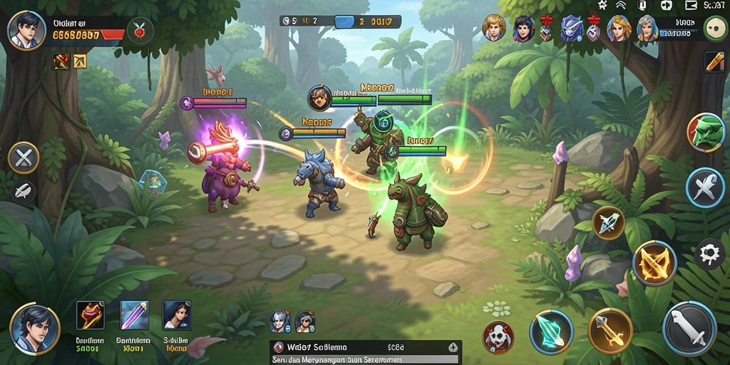 Tangkapan layar gameplay <strong>WG87</strong> menunjukkan kebahagiaan dan keseruan saat bermain.