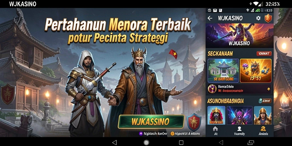 Tampilan menakjubkan dalam gameplay Tower Defense yang seru